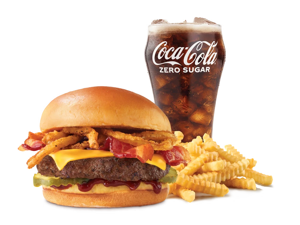 Arbys menu BBQ Beacon Burger Meal