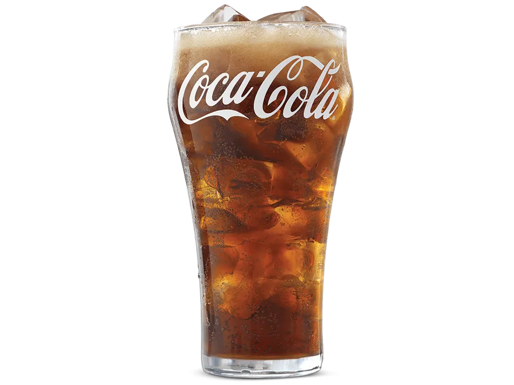 Arbys menu Coca Cola