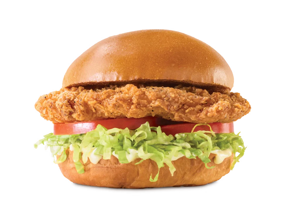 Arbys menu Crispy Chicken Sandwich