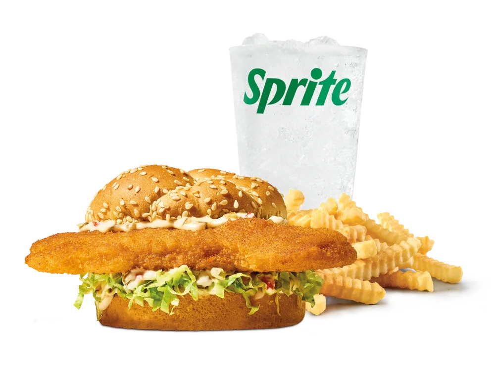 Arbys limited time menu Crispy fish Sandwich meal