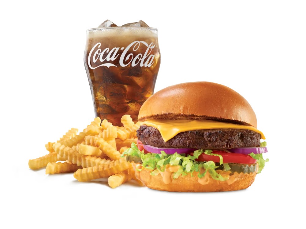 Arbys Menu Deluxe Burger Meal