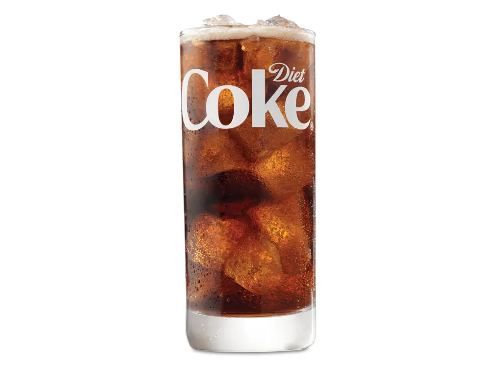 Arbys menu Diet Coke