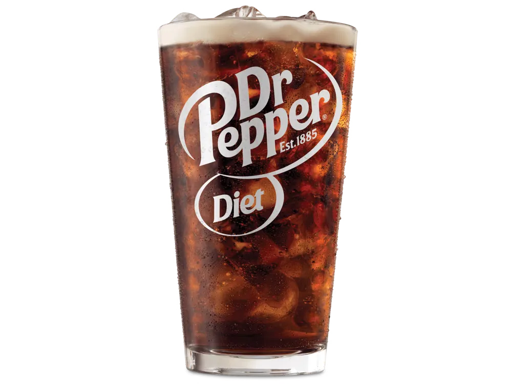 Arbys menu Diet Dr Pepper