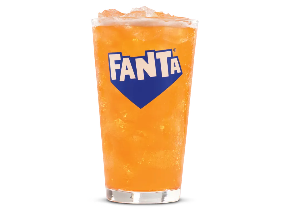 Arbys menu Fanta Orange