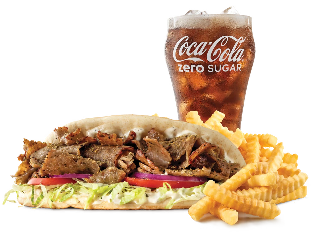 Arbys menu Greek Gyro Meal