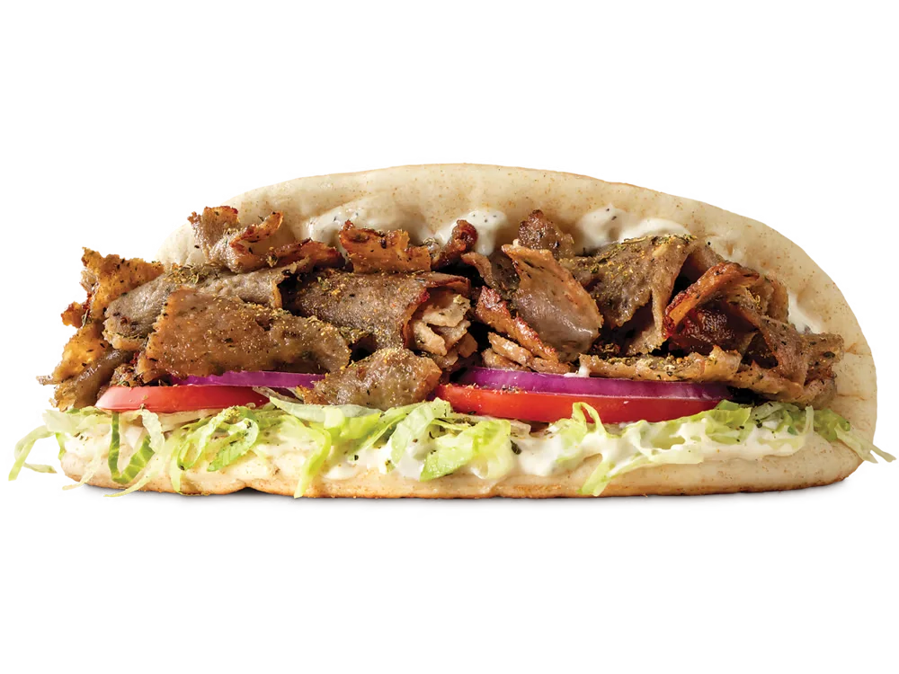 Arbys menu Greek Gyro