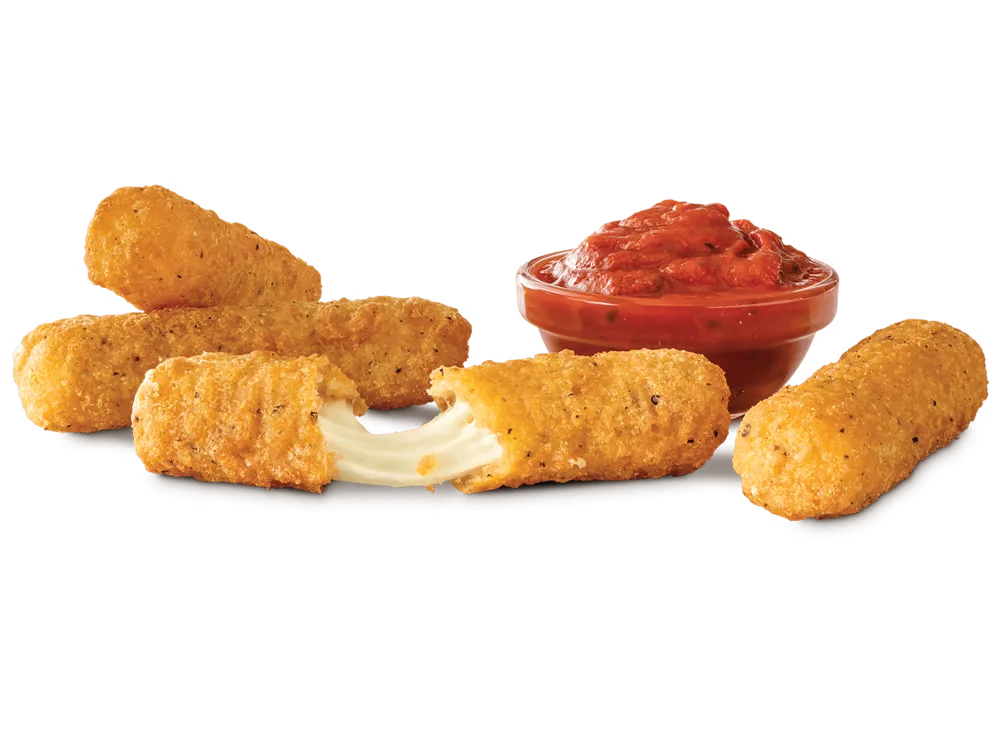 Arbys menu snacks Mozzarella Sticks