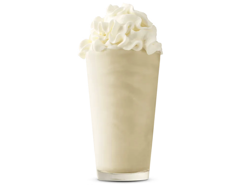 Arbys menu shakes Vanilla Shake