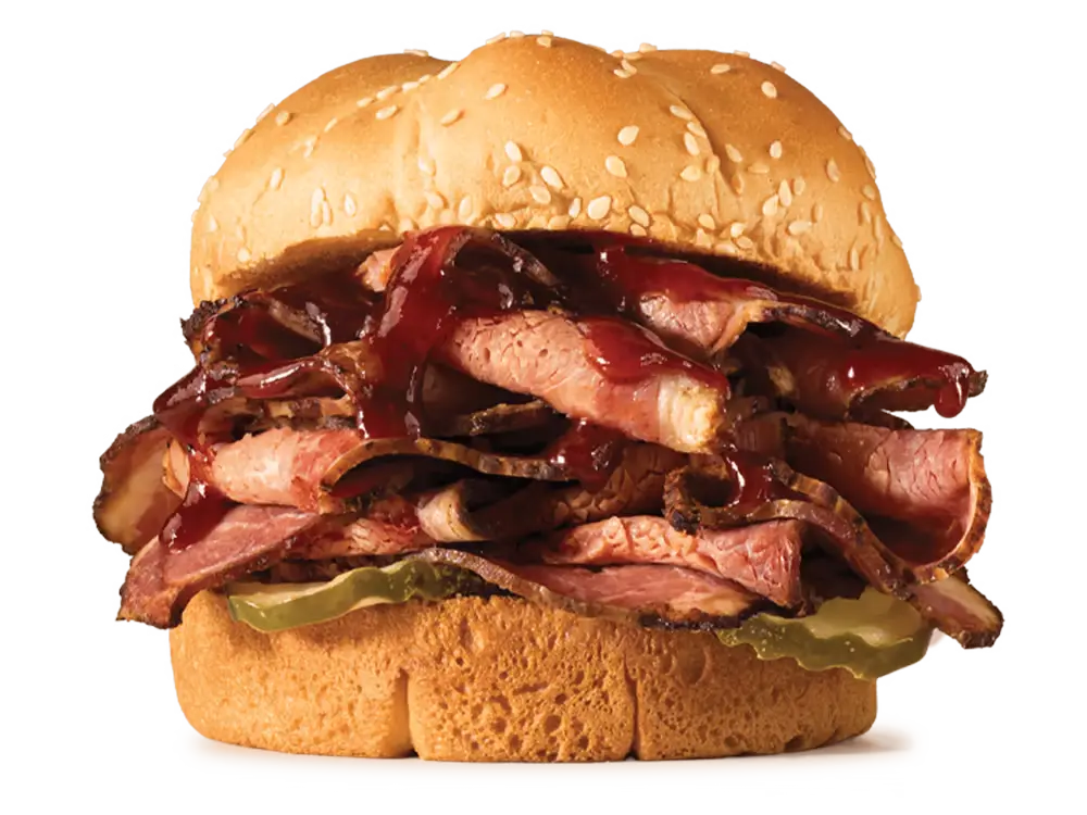 Spicy Quarter Pound Brisket Sandwich