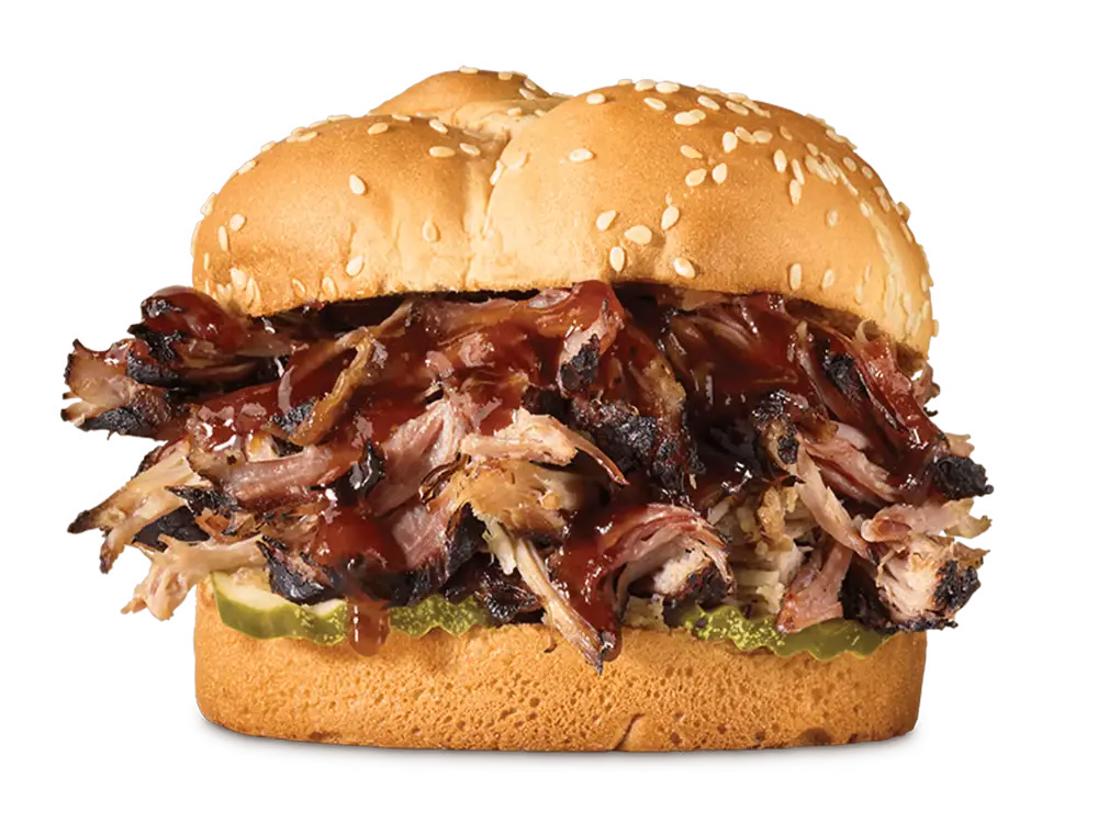 Spicy Quarter Pound Pulled Pork Sandwich