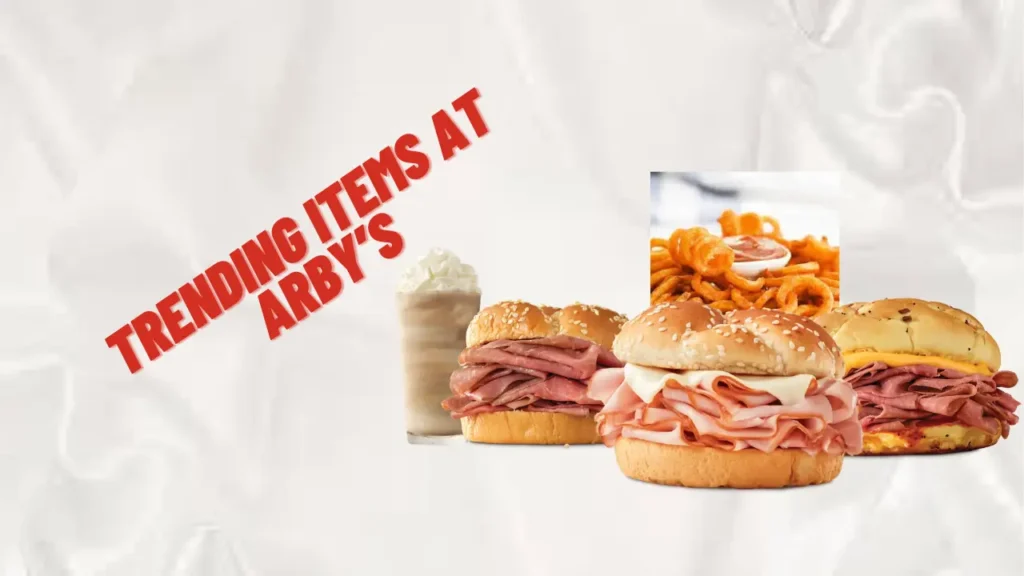 Top 5 Items at Arbys